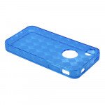 Wholesale iPhone 4S 4 Argley TPU Gel Case (Blue)